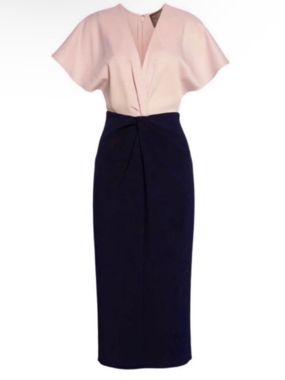 Ted Baker Ellame Two-Tone Twist Dress